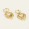 My Jewellery Boucles D’oreilles Avec Rayon De Soleil En Cœur New