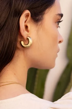 My Jewellery Boucles D'oreilles Avec Texture Mate Online