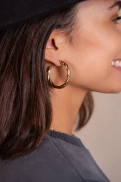 My Jewellery Boucles D’oreilles Avec Torsade épaisse Sale