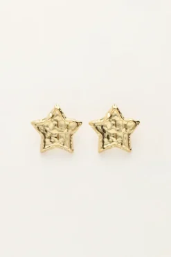 My Jewellery Boucles D'oreilles Avec étoile "martelée" Online