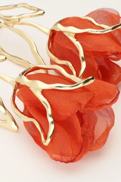 My Jewellery Boucles D'oreilles Avec Tulipe Orange Online