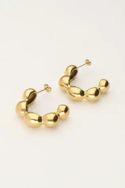 My Jewellery Boucles D'oreilles Bold à Grande Bulle Best