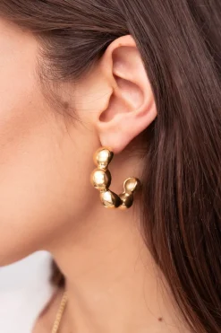 My Jewellery Boucles D'oreilles Bold à Grande Bulle Best