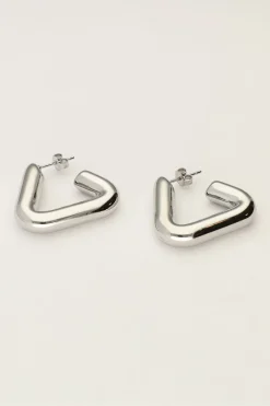 My Jewellery Boucles D'oreilles Bold Triangulaires New