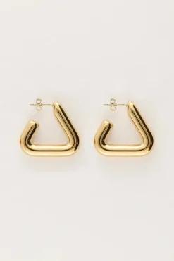 My Jewellery Boucles D'oreilles Bold Triangulaires New
