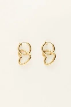 My Jewellery Boucles D’oreilles Coeur Et Créole Discount