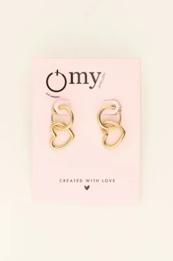 My Jewellery Boucles D’oreilles Coeur Et Créole Discount