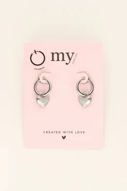 My Jewellery Boucles D’oreilles Coeur à Clip Outlet