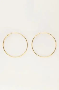 My Jewellery Boucles D'oreilles Grandes Et Fines New