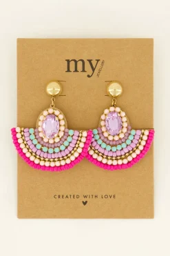 My Jewellery Boucles D'oreilles Longues à Perles Discount
