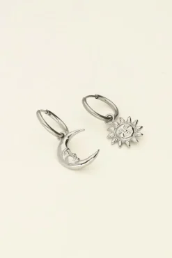 My Jewellery Boucles D’oreilles Lune & Soleil Mystic Online