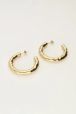 My Jewellery Boucles D'oreilles Martelées Clearance