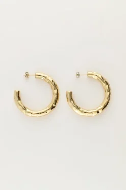 My Jewellery Boucles D'oreilles Martelées Clearance