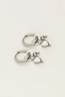 My Jewellery Boucles D'oreilles Mini Avec Différents Cœurs Clearance