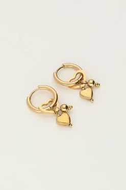 My Jewellery Boucles D'oreilles Mini Avec Différents Cœurs Clearance