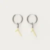 My Jewellery Boucles D'oreilles Océan Avec Corail Beige Hot