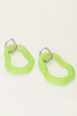 My Jewellery Boucles D'oreilles Océan Maxi Vert Sale