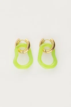 My Jewellery Boucles D'oreilles Océan Mini Vert Sale