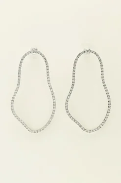 My Jewellery Boucles D'oreilles Originales à Strass Best