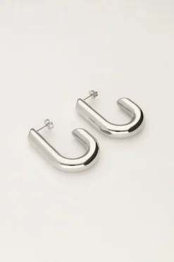 My Jewellery Boucles D'oreilles Ovales Ouvertes Discount