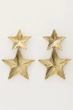 My Jewellery Boucles D'oreilles Pendantes Starry Avec étoiles Hot