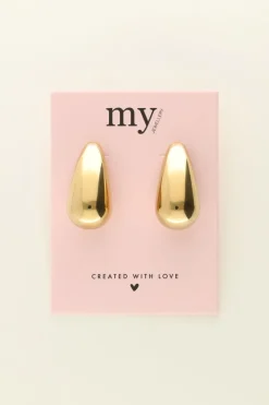 My Jewellery Boucles D'oreilles Petites Gouttes New
