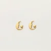 My Jewellery Boucles D'oreilles Puces Lune Et étoile Clearance