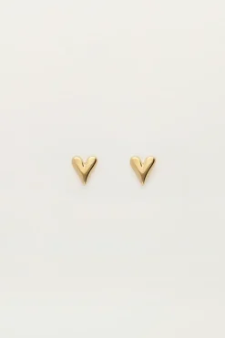 My Jewellery Boucles D'oreilles Puces Mini-cœur Sale