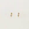 My Jewellery Boucles D'oreilles Puces Rose Discount