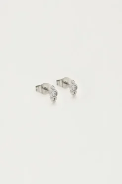 My Jewellery Boucles D'oreilles Puces Rondes Avec Strass Online