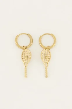 My Jewellery Boucles D’oreilles Raquette De Tennis Hot