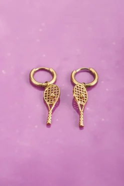 My Jewellery Boucles D’oreilles Raquette De Tennis Hot