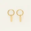 My Jewellery Boucles D’oreilles Rectangle Hot