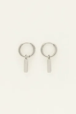 My Jewellery Boucles D’oreilles Rectangle Hot