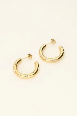 My Jewellery Boucles D'oreilles Serties De Pierres Universe Best