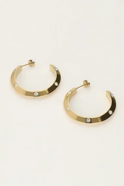 My Jewellery Boucles D'oreilles Starry Avec Strass Sale