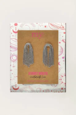 My Jewellery Boucles D'oreilles Starry Avec Cordons Hot