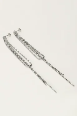My Jewellery Boucles D'oreilles Starry Avec Longs Cordons Outlet