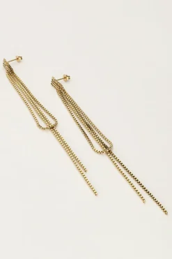 My Jewellery Boucles D'oreilles Starry Avec Longs Cordons Outlet