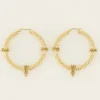 My Jewellery Boucles D’oreilles Swirl Avec Structure Best