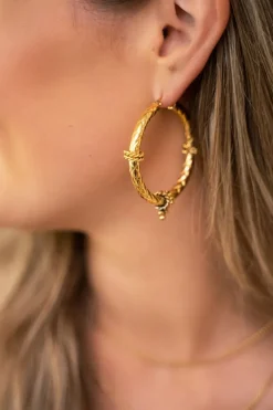 My Jewellery Boucles D’oreilles Swirl Avec Structure Best