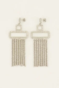 My Jewellery Boucles D'oreilles Tendance Avec Strass Outlet