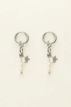 My Jewellery Boucles D’oreilles étoile Et Perles Clearance
