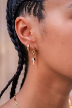 My Jewellery Boucles D’oreilles étoile Et Perles Clearance
