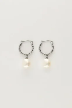 My Jewellery Boucles D’oreilles Torsadées Avec Perle Best