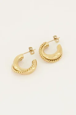 My Jewellery Boucles D’oreilles Torsadées Sale