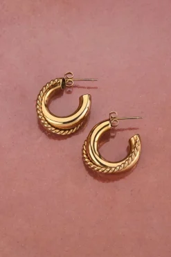My Jewellery Boucles D’oreilles Torsadées Sale