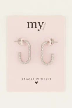 My Jewellery Boucles D’oreilles Tressées Fashion