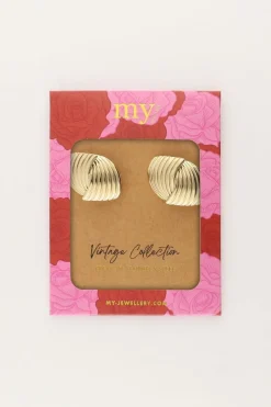 My Jewellery Boucles D'oreilles Vintage Feuille Clearance