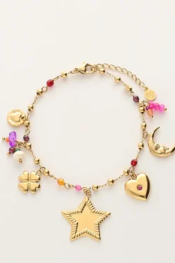 My Jewellery Bracelet à Charms Starry Avec étoile Et Perles Sale